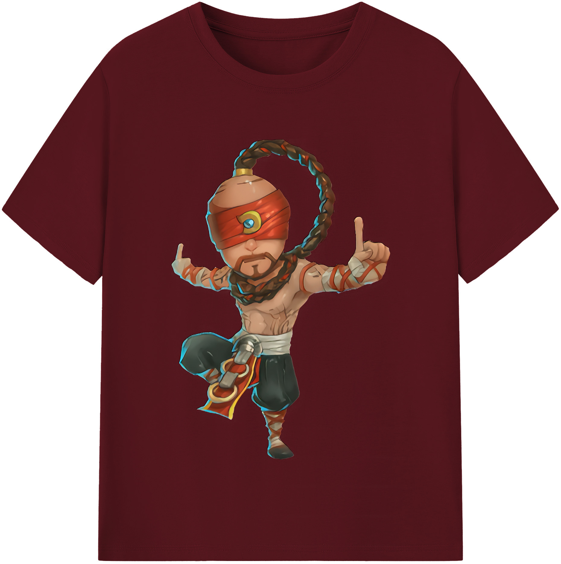リーグ・オブ・レジェンド League of Legends LOL 綿100％半袖Tシャツ（フロントプリント）